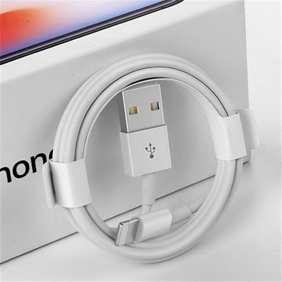 3-piece iPhone cable USB Lightning - suitable for iPhone 6, 7 - charger - charging cable