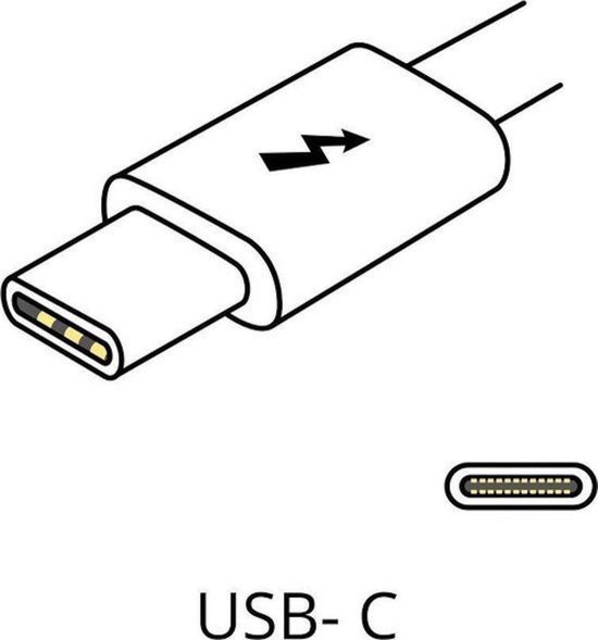 Snellader geschikt voor iPhone 14 & iPad Pro - 20W Snellader - USB-C Snellader met 1 Meter Lightning Kabel - Oplaadkabel