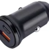 UDUTCH 30W Autolader USB-C & USB-A | PD & QC Snellader Universeel | Veilig Zwart