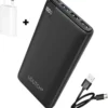 UDUTCH Powerbank - 27.000 mAh - 22.5W Snellader - Universele Powerbank geschikt voor o.a. iOS Apple /Android Samsung - Zwart - Vakantie - Reis